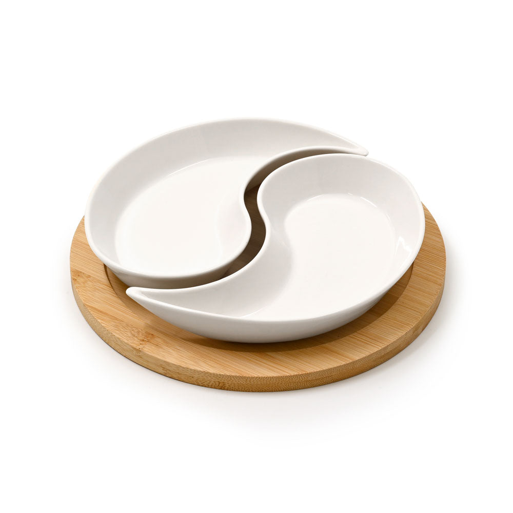 SERVER PORCELAN OKRUGLI 23CM 1209-00010 VICKO