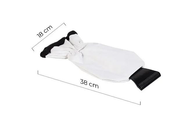 Grebač za led i sneg sa rukavicom ICL