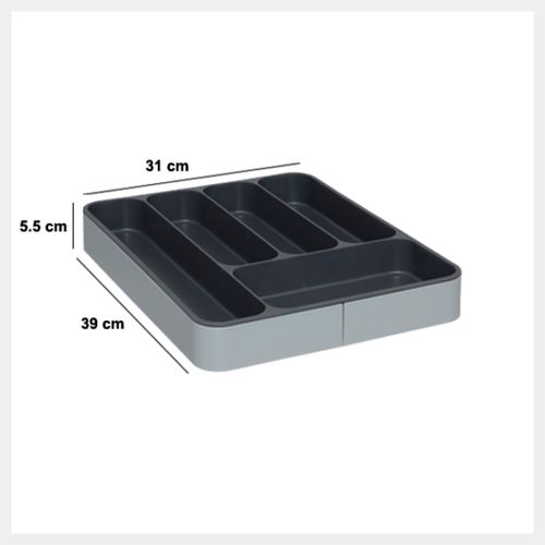 FIVE ORGANIZATOR ZA ESCAJG 39X5,5X31 SIVA