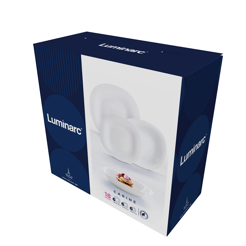 LUMINARC-CARINE BELI 18/1 SET