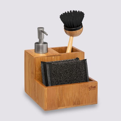 FIVE DOZER ZA TEČNOST I SUNĐER 13,5X12X20 CM BAMBUS BEŽ