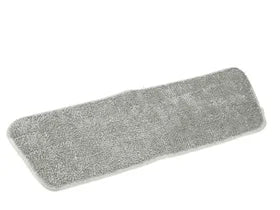 FIVE REPLACEMENT MICROFIBER PAD FOR SPRAY MOP 40X13X1CM POLYESTER GREY