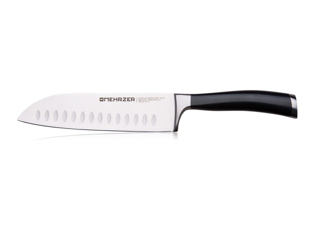 MEHRZER Nož SANTOKU, 17cm