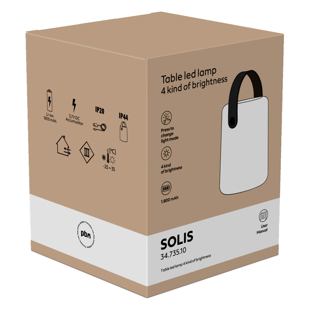 Stona lampa LED SOL