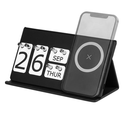 Večiti stoni kalendar i bežični punjač, 15w, sa magnetom INT