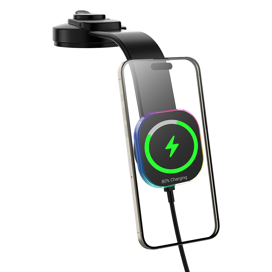 Držač i bežični punjač mobilnih telefona za automobil, 15w HK