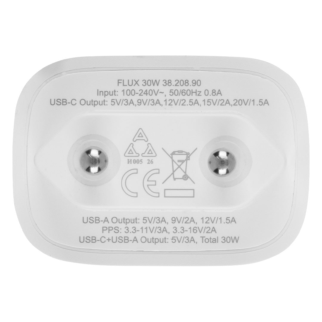 Zidni punjač za mobilne uređaje 30w FLX