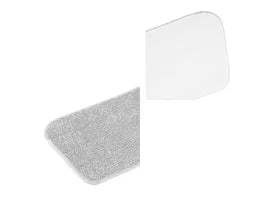 FIVE REPLACEMENT MICROFIBER PAD FOR SPRAY MOP 40X13X1CM POLYESTER GREY