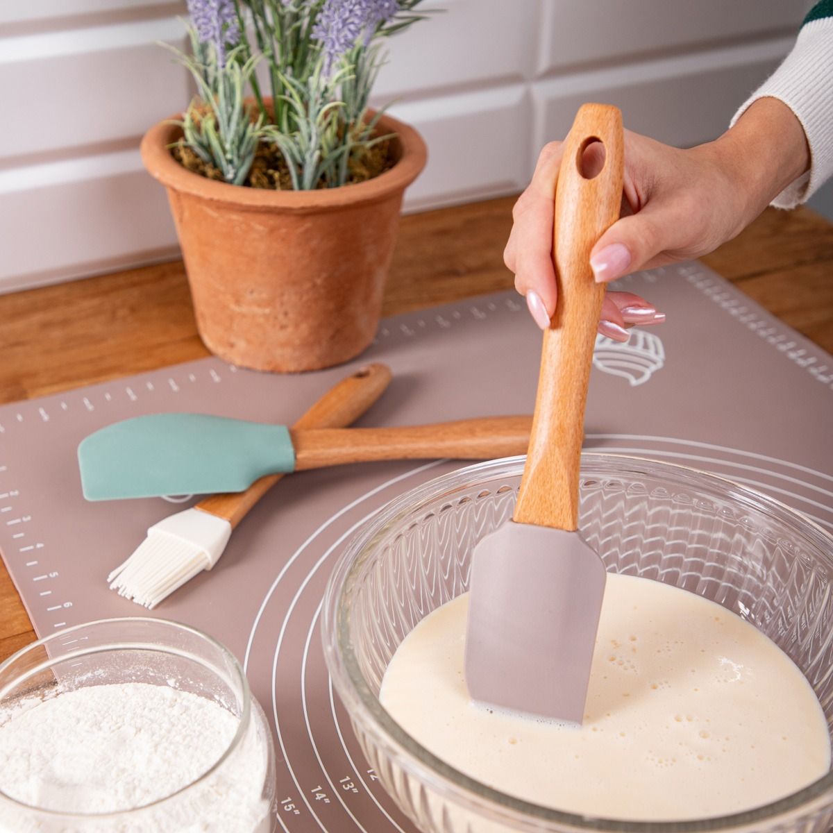 EASY BAKE silicone set 3pcs - HOMLA