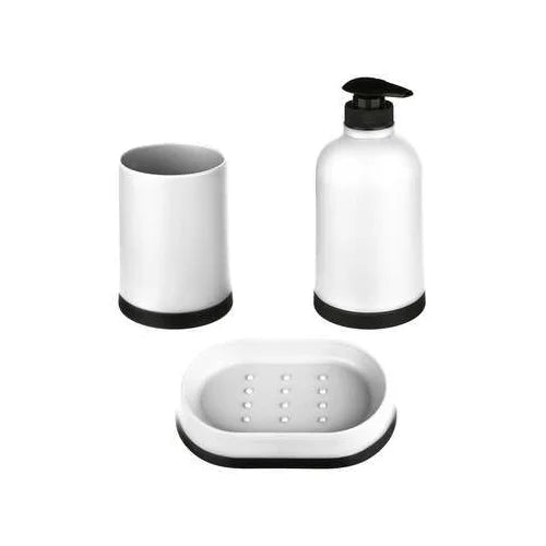 FIVE KUPATILSKI SET ENTREE DE GAMME 7,5X7,5X16CM PP SIVA