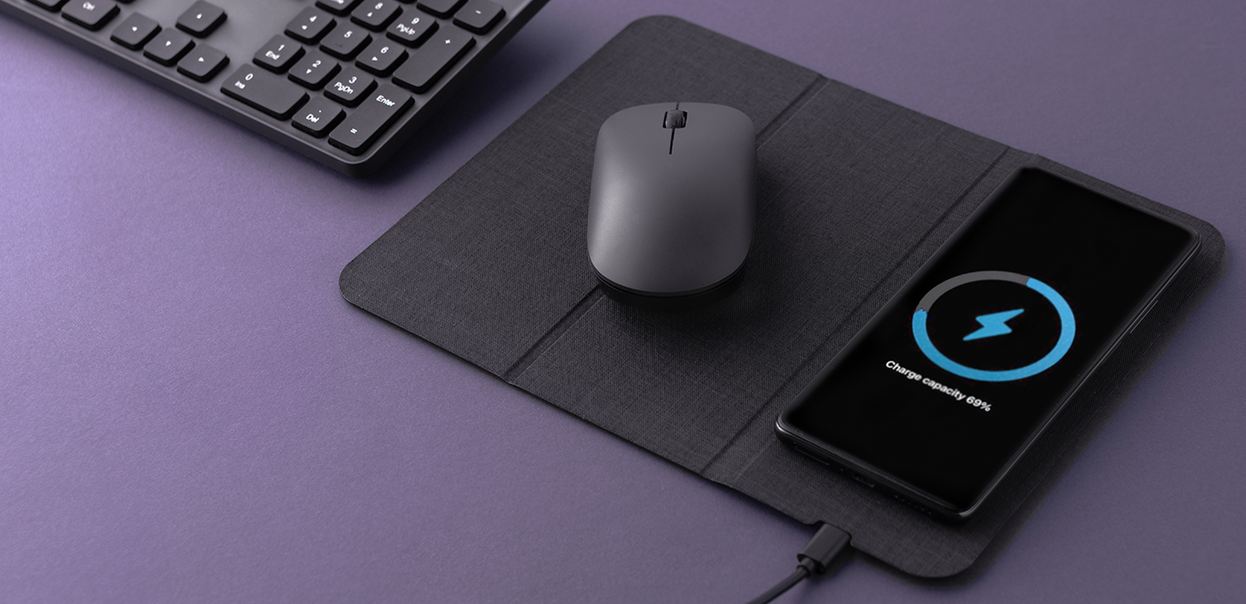 Podloga za kompjuterskog miša i bežični punjač 15w TW PAD