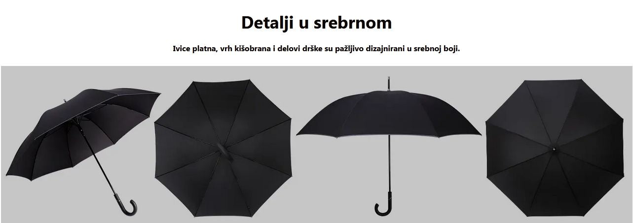 Kišobran sa automatskim otvaranjem PAN