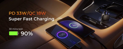 Punjač mobilnih uređaja za automobil, 51w VET