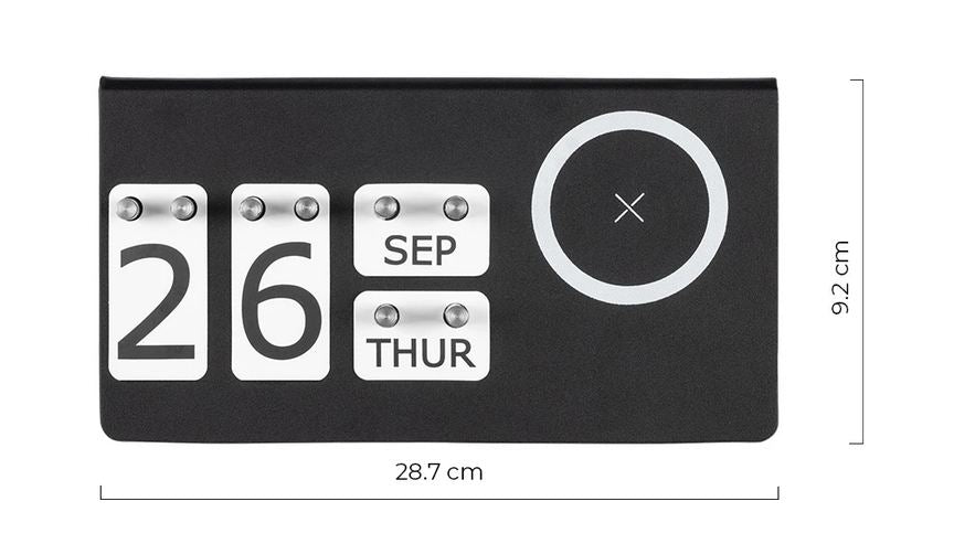 Večiti stoni kalendar i bežični punjač, 15w, sa magnetom INT