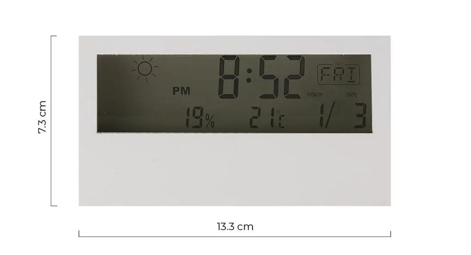 Digitalni stoni lcd sat HZ