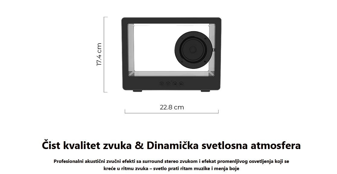 Bežični zvučnik, 5w POD