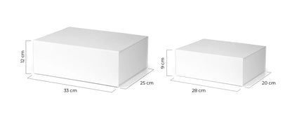 Collapsible magnetic gift box