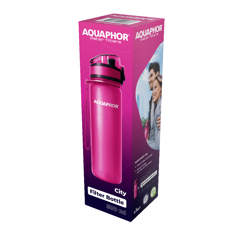 AKVAFOR FLAŠA ZA VODU CITY 500 ml