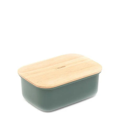 Posuda za puter BLISSFORD 17x12cm Green HOMLA