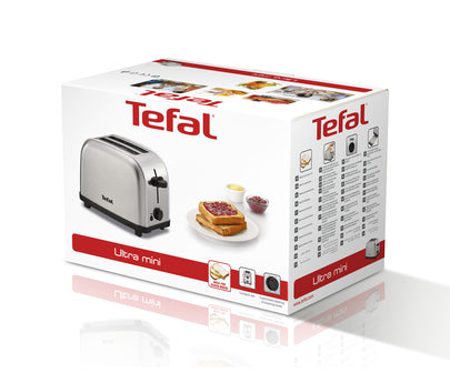 Toster za hleb Ultra Mini 600-700W inoks TT330D30 TEFAL